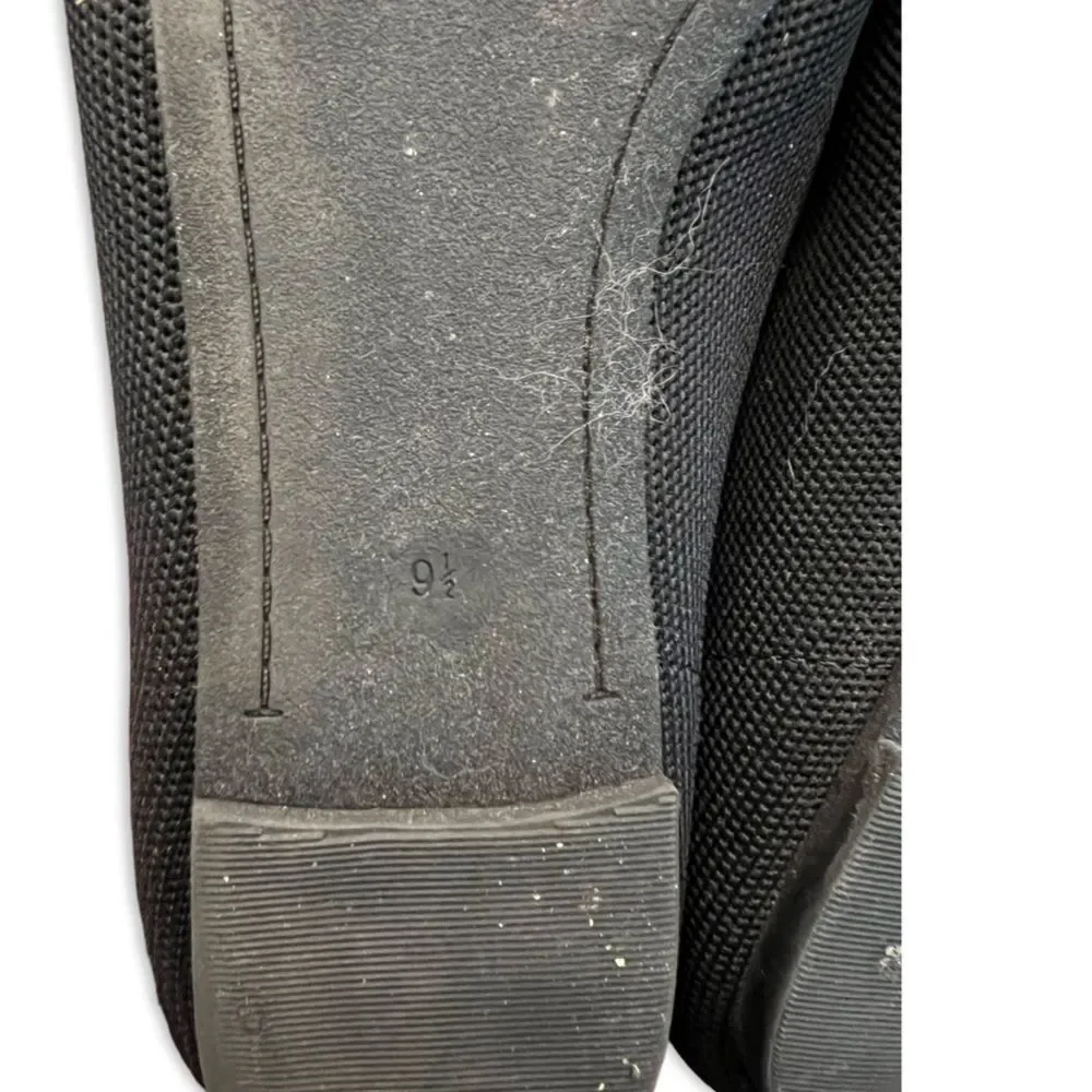 Black Women’s Loafer Flats - Size 9.5 - Picture 5 of 5